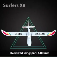 Surfer X8 Epo Drone Fpv Glider 1400mm Wingspan Beginner Model Aircraft Collision Resistant Detachable Remote-Controlled Airplane 2