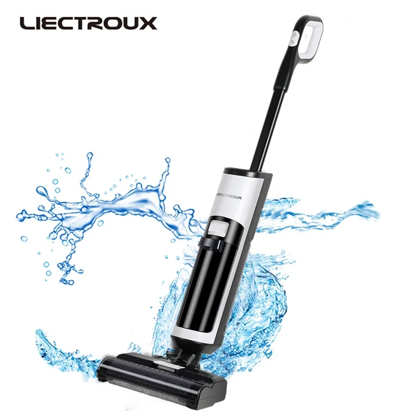 Liectroux i7 Pro Limpador de pisos duros sem fio, aspirador de po leve e seco e umido