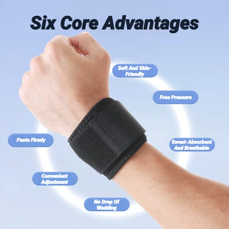 Wrist Guard Adjustable Support Wrist Guards Sports Wristbands Badminton Basketball Thin Winding Pressurised Volleyball Fitness
