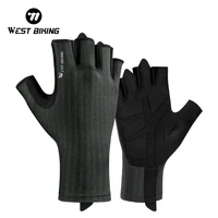 WEST BIKING Road Racing Cycling Gloves High Elastic Breathable Men Women Half Finger Gloves Multicolor Anti-slip Bike Gloves 1