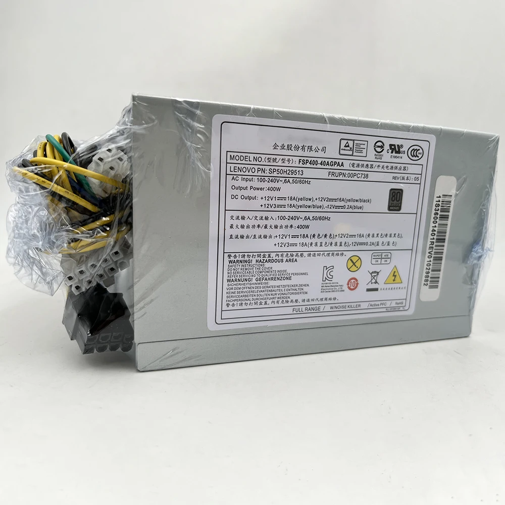 레노버 PCE026 HK350-12PP M4600 M4650 400W 전원 공급 장치 FSP400-40AGPAA용