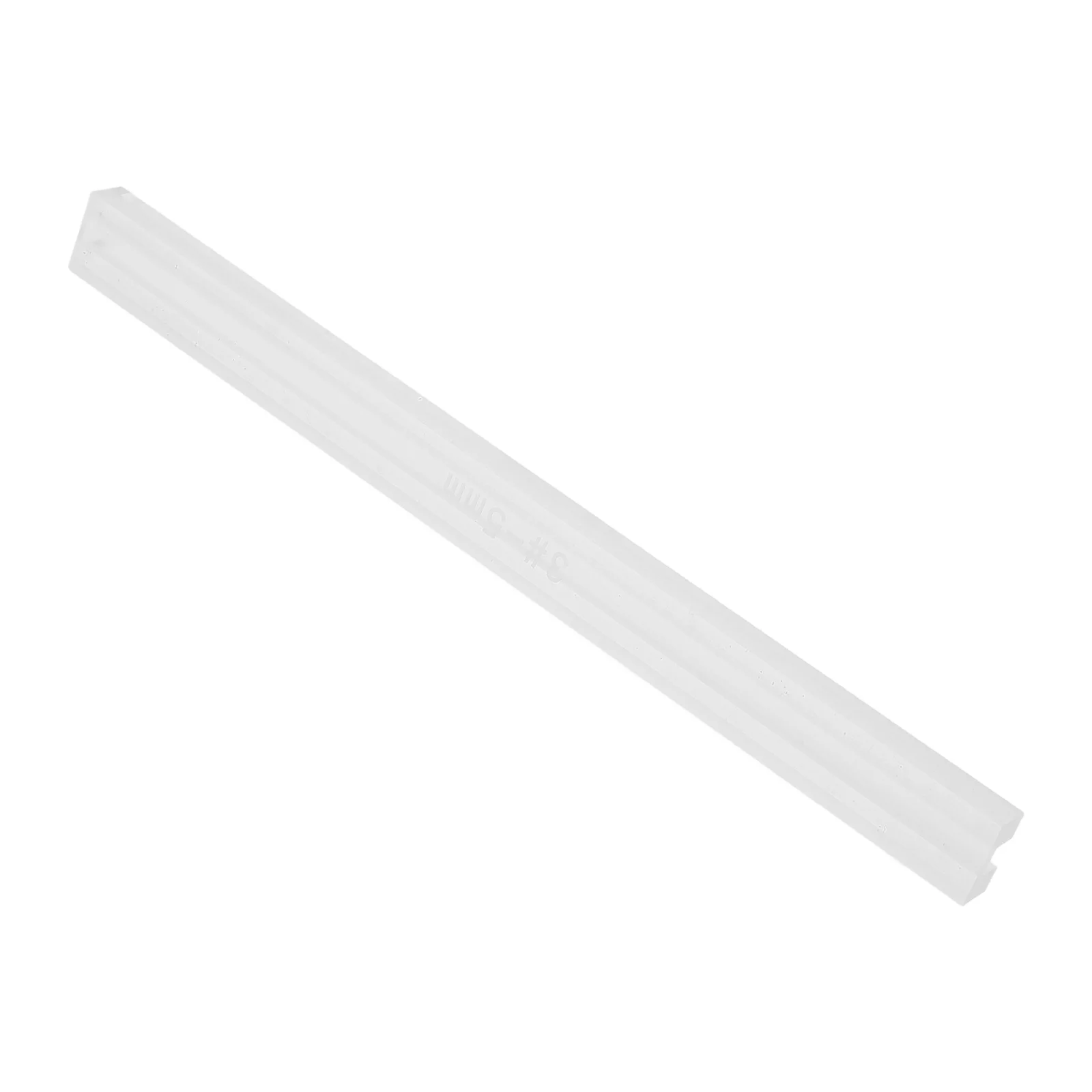 

Accessories for Zipper Anti-overflow Ruler Glue Spacer Crafts Acrylic DIY Tool Sewing Supplies Clear Gluing Application