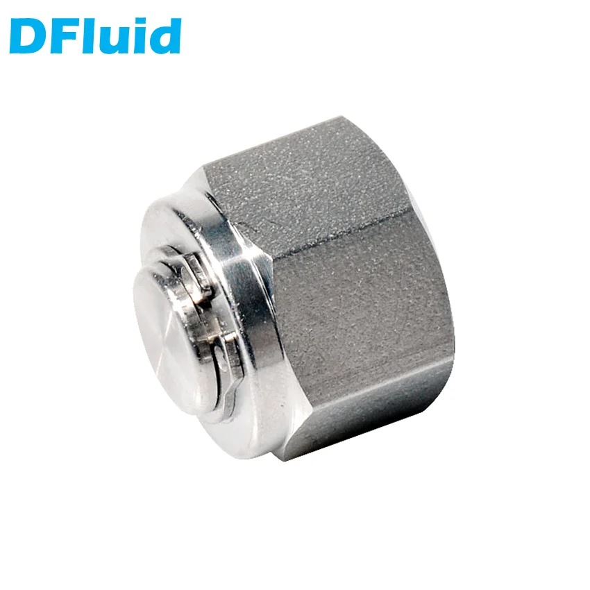 

Stainless Steel 316 LOK Fitting PLUG Double Ferrule Compression Fitting 30MPa 1/8" 1/4" 3/8" 1/2" 6 8 10 12mm replace Swagelok