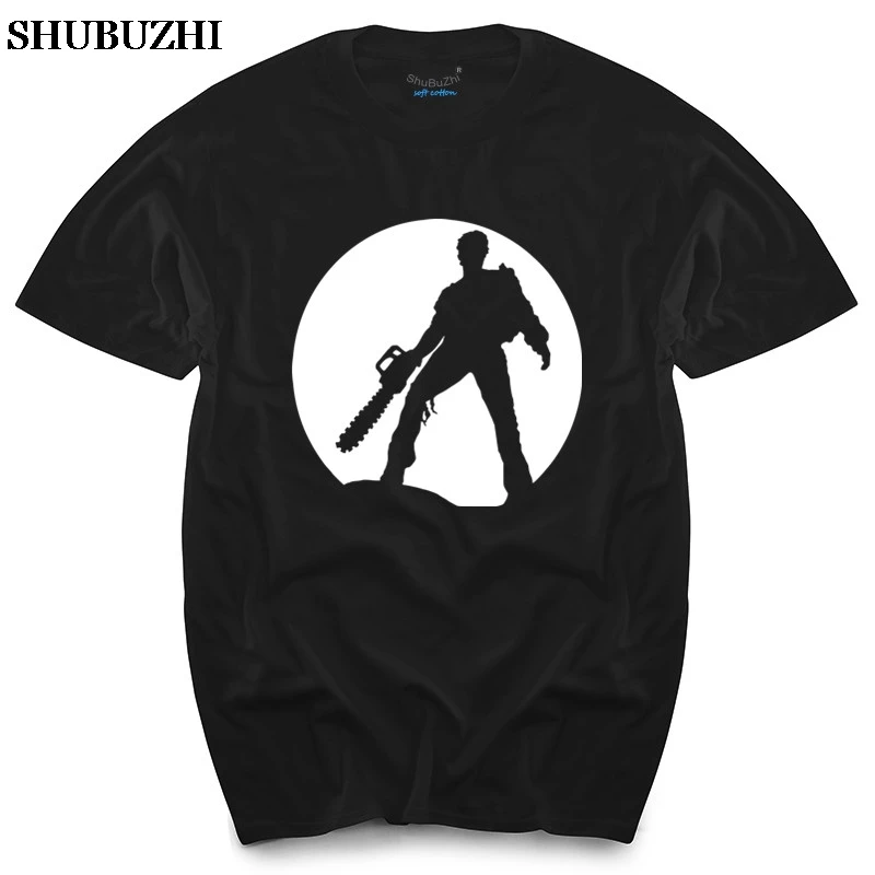 Evil Dead Ash Bruce Жzombie Chainsaw T-Shirt Top Da Uomo T-Shirt Da Uomo Di Marca T-Shirt Moda Estiva Top