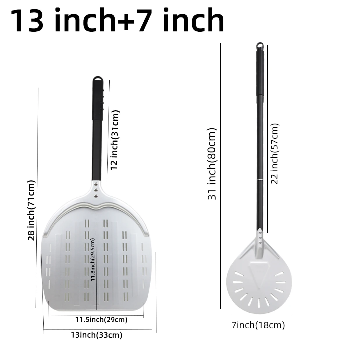 silver 7 13 inch set