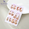 Xuping Jewelry New Arrival Fashion Gold Color Hoop Earrings Group for Women Girl Party Gift R550 4