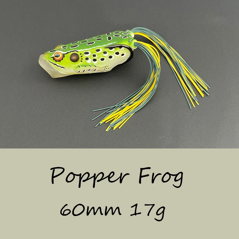 Fishing Lure Big Mouth Frog 6cm 16g Modify Frogs Artificial Lure Soft Bait  Tractor Popper Catch Snakeheafd Fish Bass - AliExpress