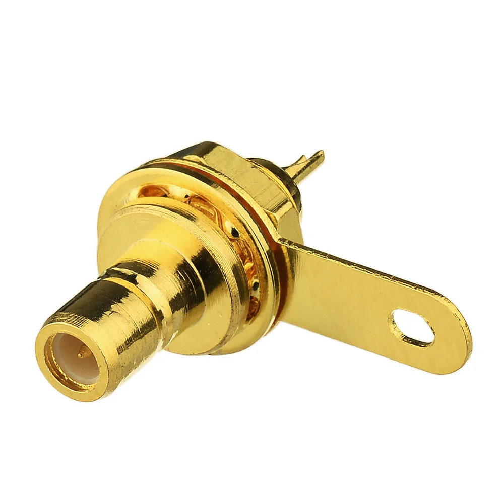 Female RF Coaxial Connector Panel Mount for Electronic Components
