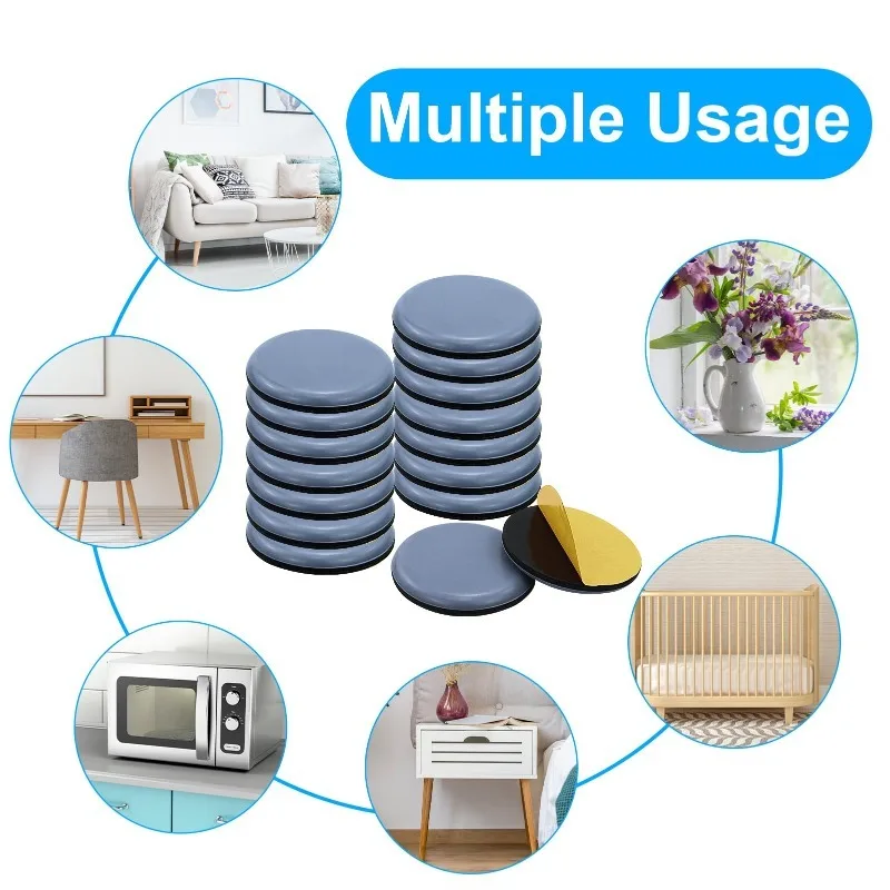 Self-Adhesive Furniture Slider Pads and Floor Protectors