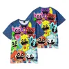 Tees Quick-dry 3D Hot Smiling Critters Scary Poppy Smiling Animal Game Peripheral Shirt Kids Clothes Boys Tops T-shirt Best Gift 4
