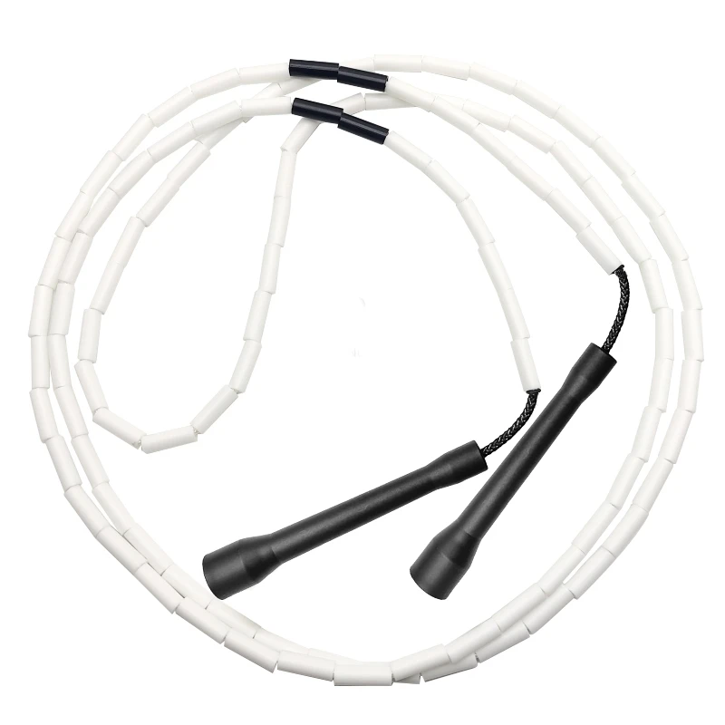HARD BEADS straight PE beaded jump rope skipping rope RA handle freestyle skill tricks 3