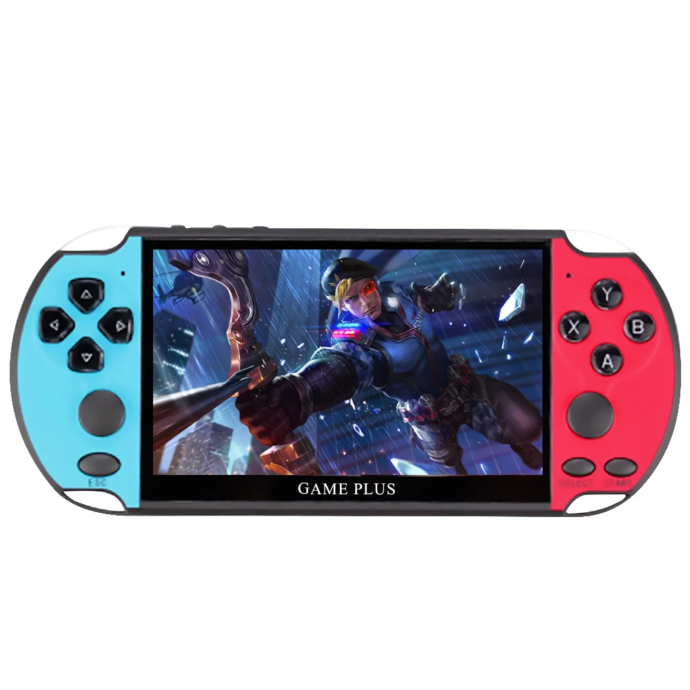X7/12 Protable Handheld Gaming Console 8G Retro Mini Pocket Video Game Consoles Built-In 2000+ Classic Games Gift for Kids 