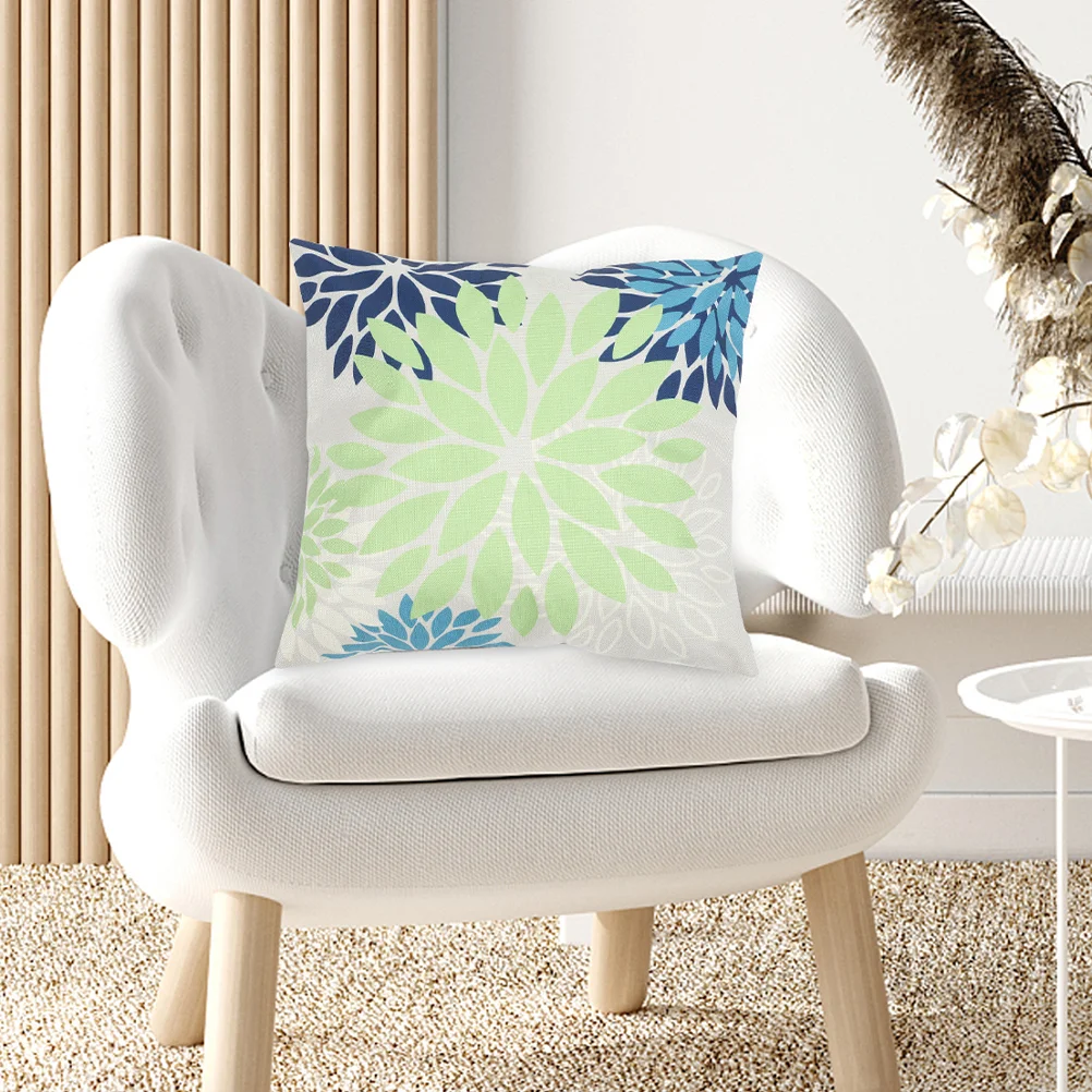 

Printed Throw Pillow Cover Birthday Decoration for Girl Decorative Pillows Case
