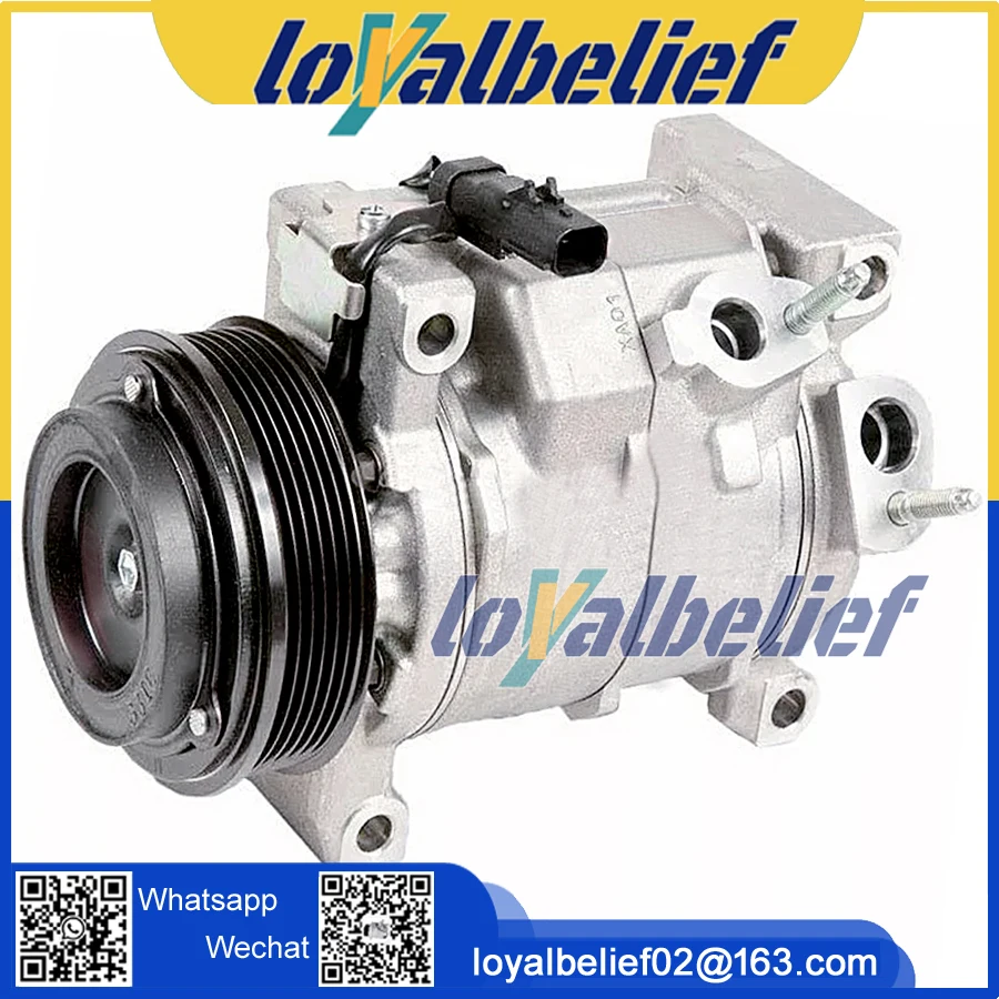

New AC Compressor For Chrysler Town and Country Dodge Grand Caravan For Volkswagen Routan 3.8L 55111417 55111417AC 55111417AD