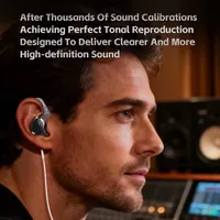 GK KUNTEN Dynamic Drive Headphones HIFI Heavy Bass Earbuds Sports Metal Headphones Detachable Headphones Gaming Headset Type-C - Image 4