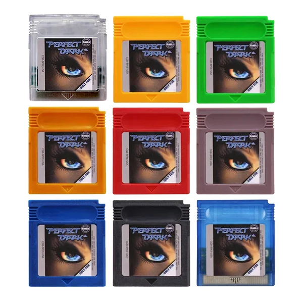 Multicolor Rewritable Game Cartridge with Battery for USA Video Game Consoles