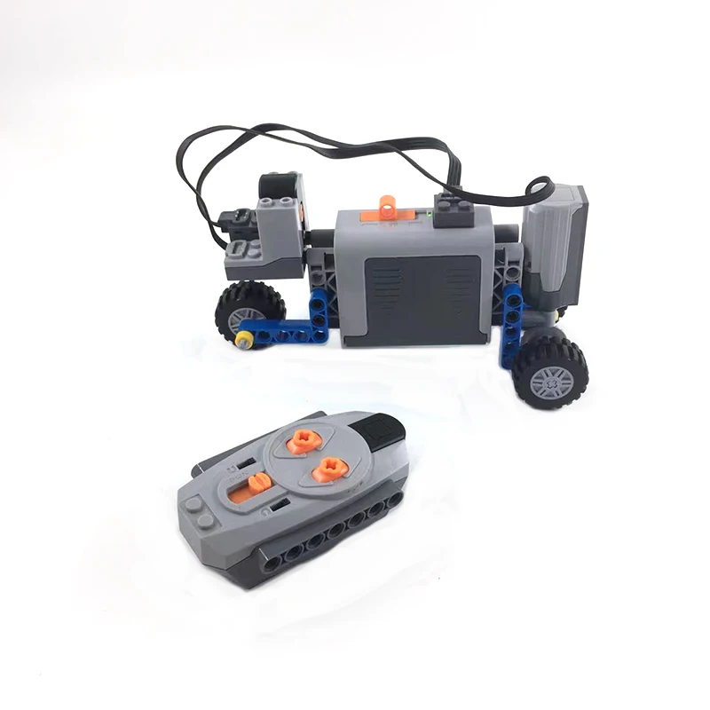 

High-Tech MOC Parts Multi Power Functions Tool Servo M Blocks Electric Motor PF Model Sets Building Kits Compatible Legoeds 9686