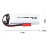 7.4V 800mAh 25C Lipo Battery For  WLtoys K989 RC Car K969 K979 K999 P929 P939 Toy Cars Spare Parts 7.4V Batteries JST Connector 3
