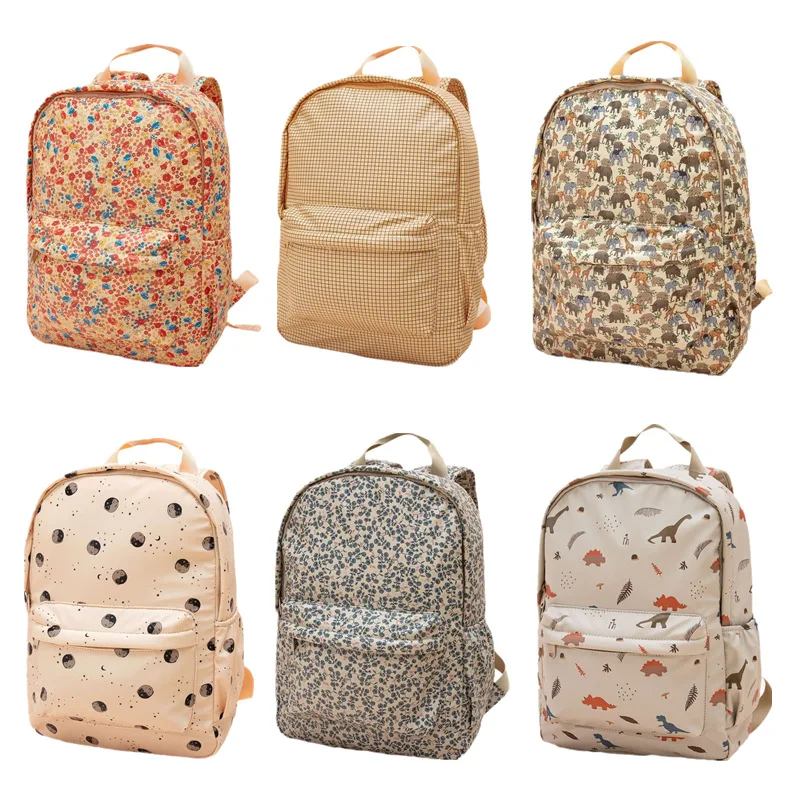 Autumn Winter Kids Backpack Mother Kids Bags Waterproof Cartoon Print Children's Backpack Kindergarten Mommy Backpack 2