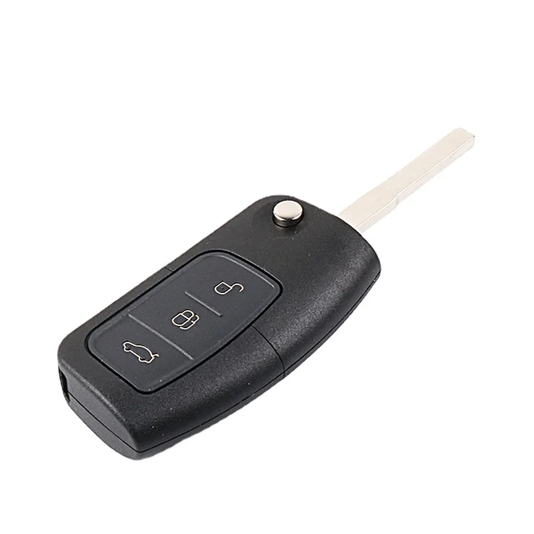 1Pc for Ford Focus Fiesta S-MAX folding remote control shell car chip key replacement shell