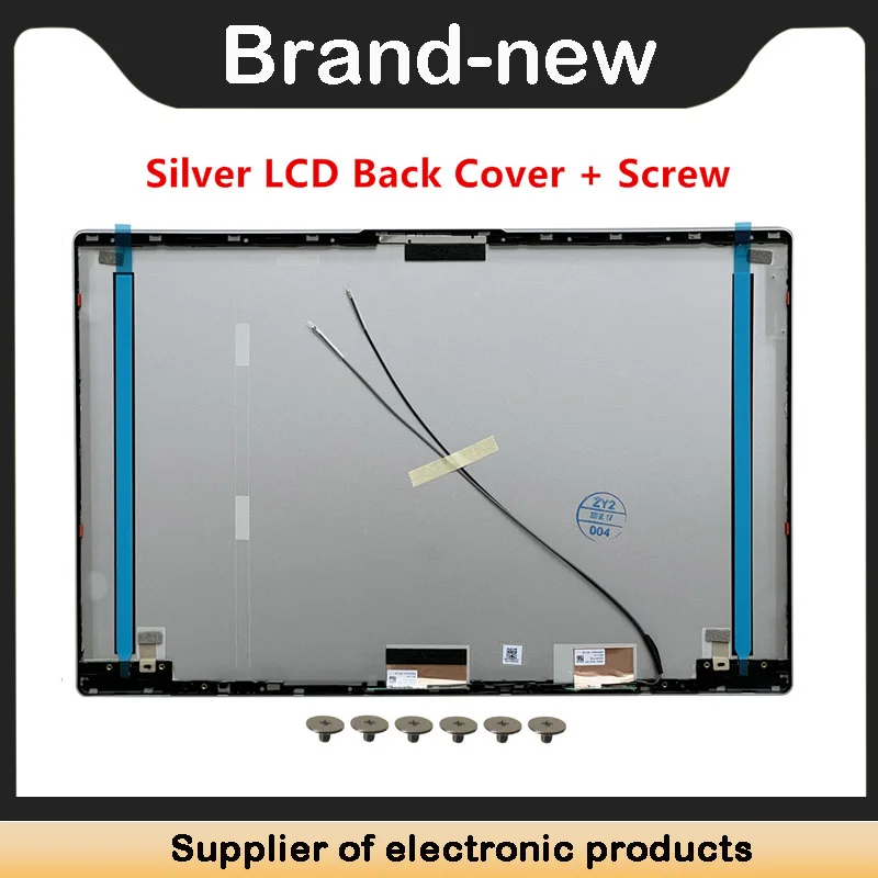 Tampa Traseira para Lenovo Ideapad 5cb0x56073 5cb0x56073 15iil05 15are05 15itl05 15 Moldura Frontal Dobradiças Parafuso Am1k7000300 Novo - Imagem 4