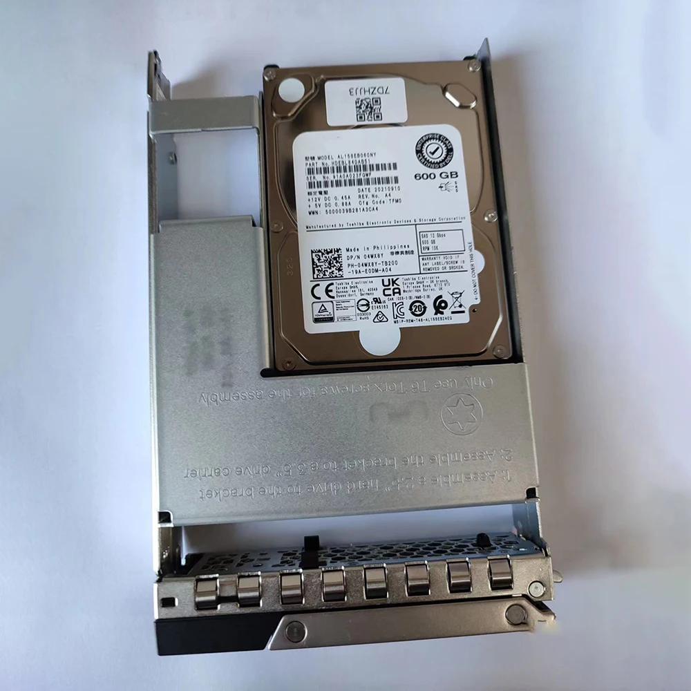 R630 R730  ϵ ũ HDD AL15SEB060NY 4WX8Y 600G 10K SAS 2.5 ġ 12G, ϵ ̺