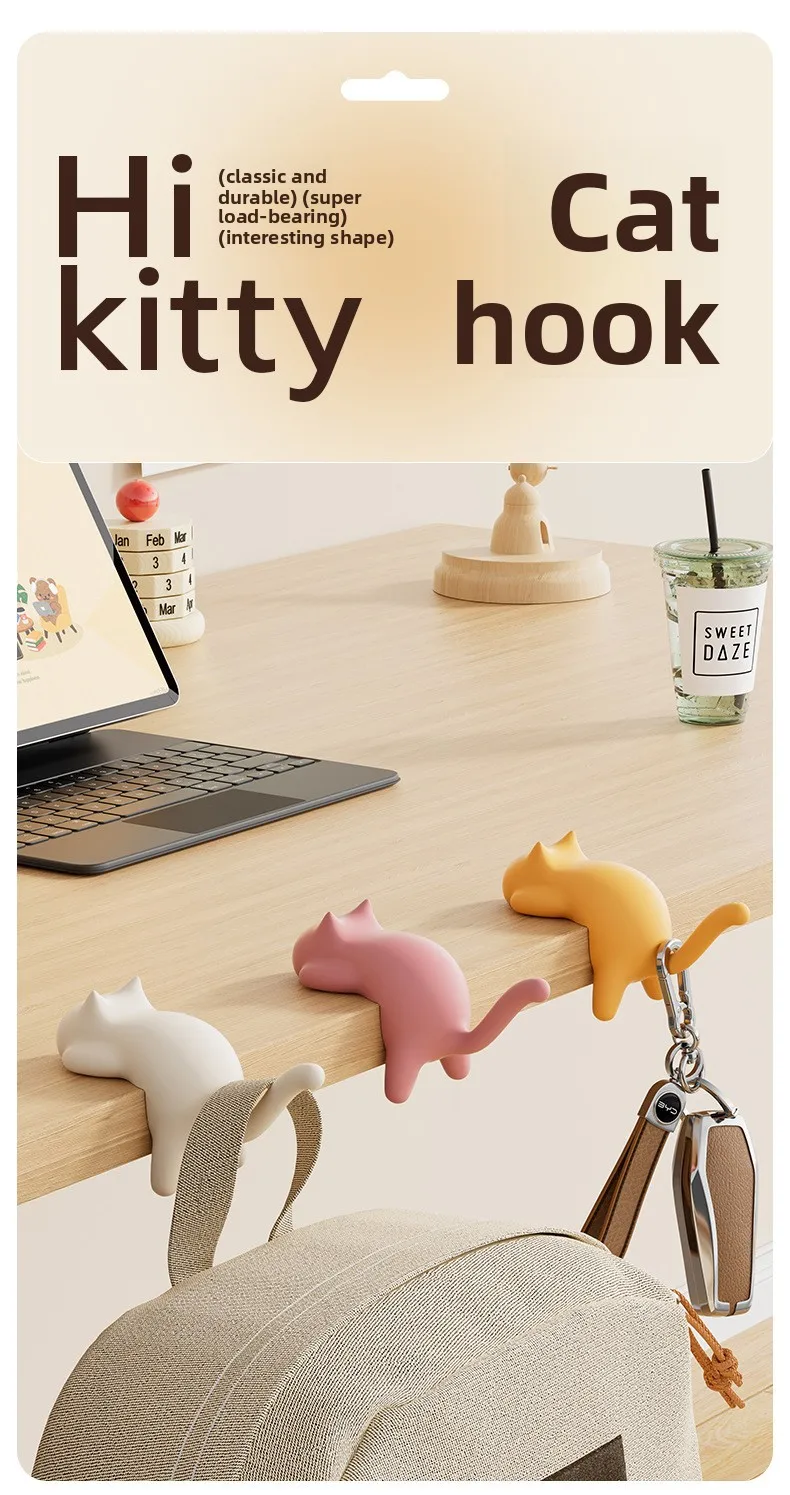 Multi Functional Desk Hook for Hanging Bags