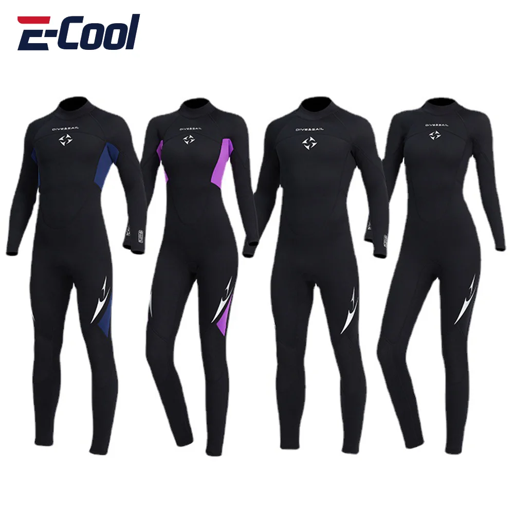

3mm Wetsuit Neoprene Surf Suit Men Women Scuba Diving Suit Swimwear Fullbody Swimwear Freediving Sailing Spearfishing Swimsuit