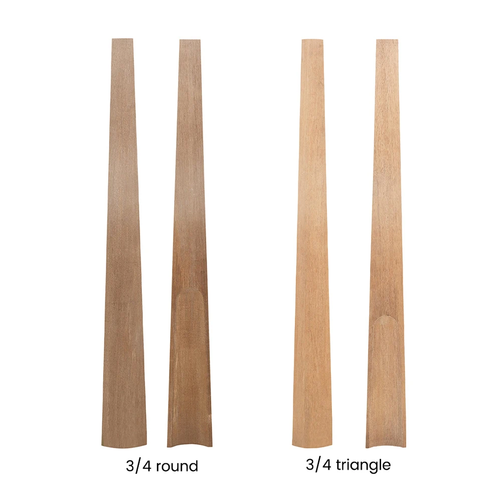 

Contrabass Fingerboard Durable Instrument Repair Access Triangular/Round Rosewood Contrabass Fingerboard for 3/4 Size Contrab