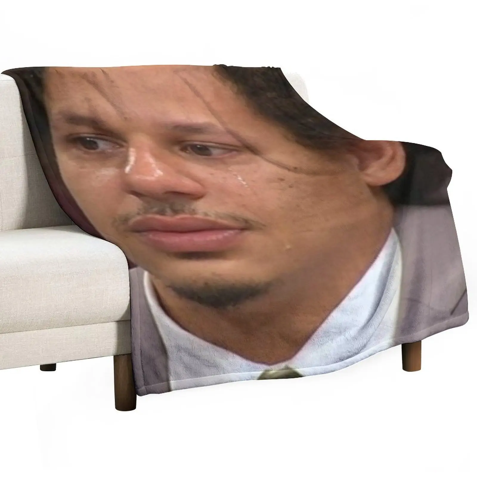 

Eric Andre Single Tear Throw Blanket For Sofa Thin wednesday