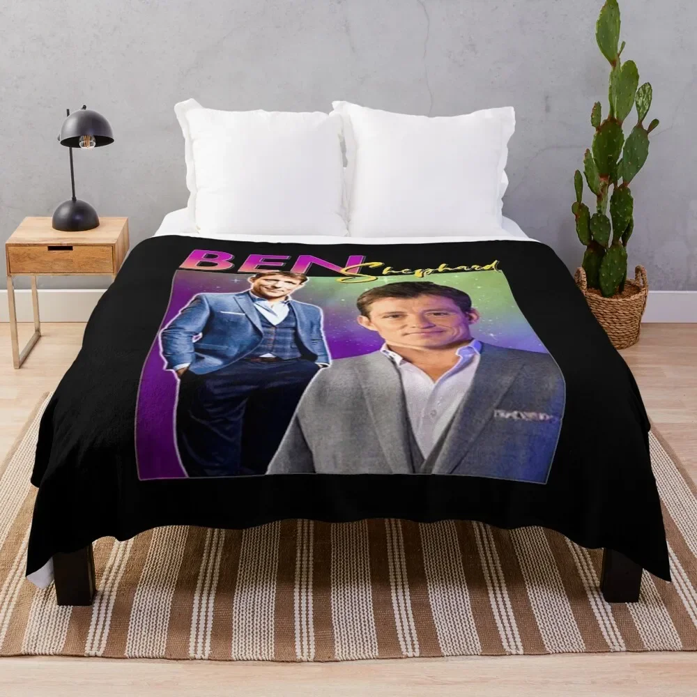 

Ben Shepherd Throw Blanket Baby Thins wednesday funny gift Blankets