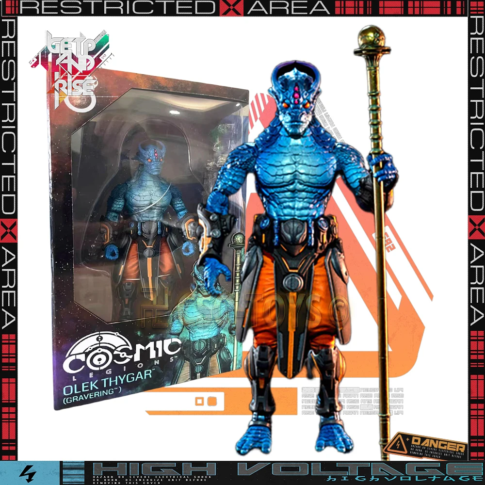 

Cosmic Legions Celebrity Four Horsemen 6inch OLEK THYGAR GRAVERING Action Figure Chassis Model Doll Collect Decoration Gifts