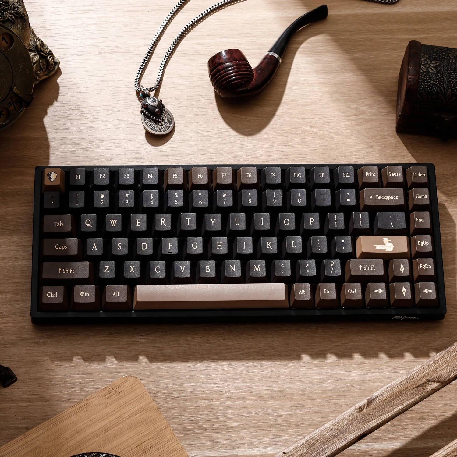 142 Key Design Bronze Age Keycaps Mechanical Keyboard Caps Custom Key