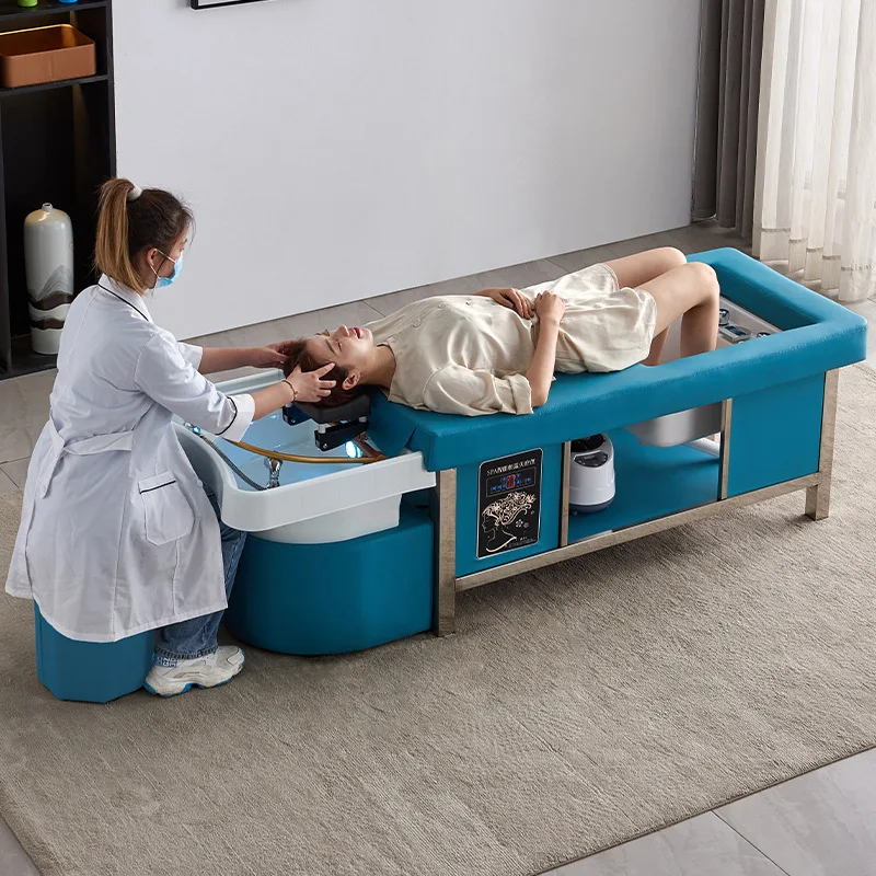 

Foot massage shampoo bed with water circulation beauty salon hair salon hair salon head massage bed
