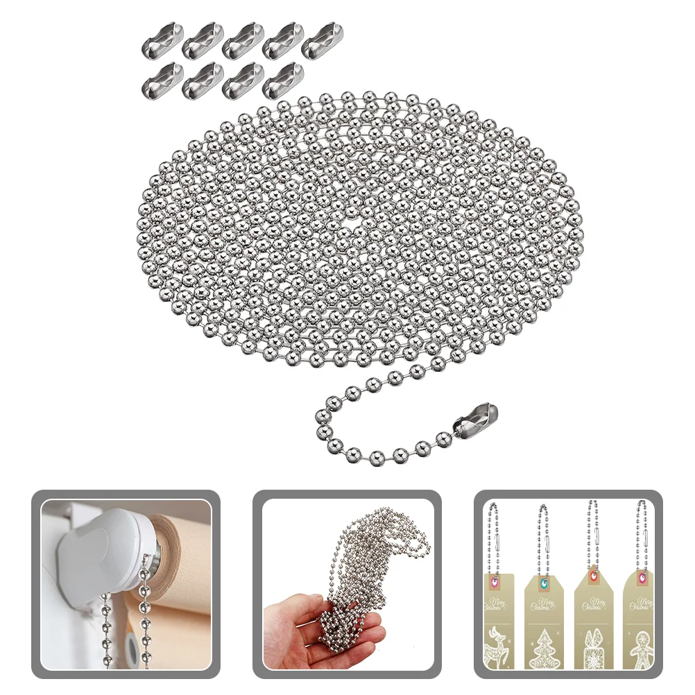 

Light Pull Chain Extension Replacement Pull Chain Metal Pull Chain for Ceiling Fan