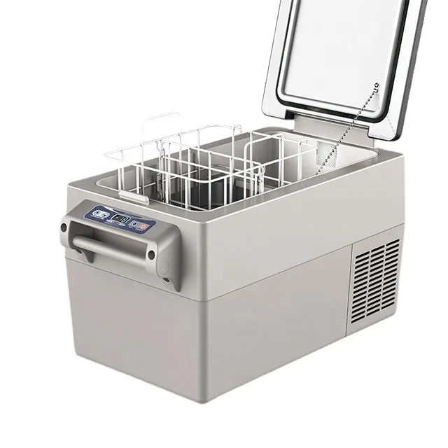 

32L 12v 24v Dc Car Camping Refrigerator Mini Fridge With Compressor