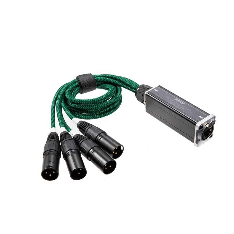 舞台照明　Cpoint RJ45 to XLR-5 アダプター オスメス セット 裏方屋ドットコム,CPoint RJ45 to XLR-5/オス アダプター
