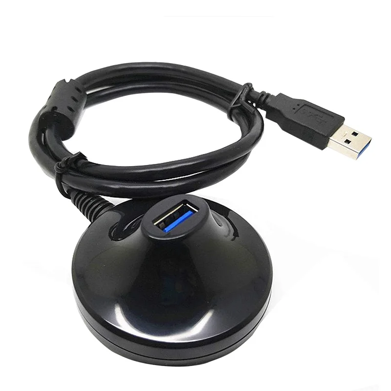 베이스 데스크탑 USB 3.0 익스텐션 케이블, USB 3.0 A 수-암 코드 익스텐션 익스텐더, USB 허브 프린터 스캐너 U 디스크용