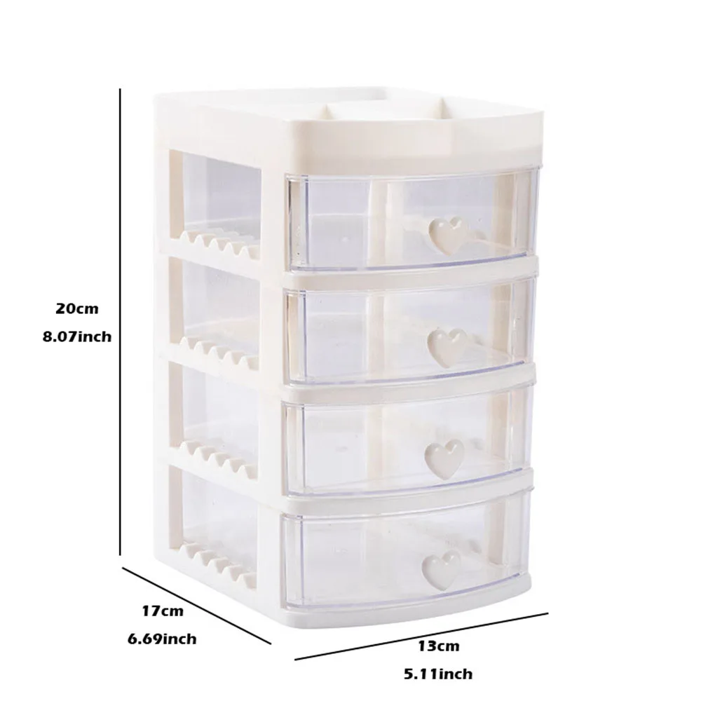 Stationery Storage Box Desktop Student Pull-Out Drawer Pen Holder Cabinet Office Tape Hair Accessories Kids's Small Storage 2