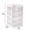 Stationery Storage Box Desktop Student Pull-Out Drawer Pen Holder Cabinet Office Tape Hair Accessories Kids's Small Storage 2