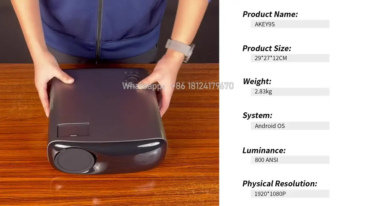 Проектор AUN AKEY9S Android 2+64G Full HD 3D