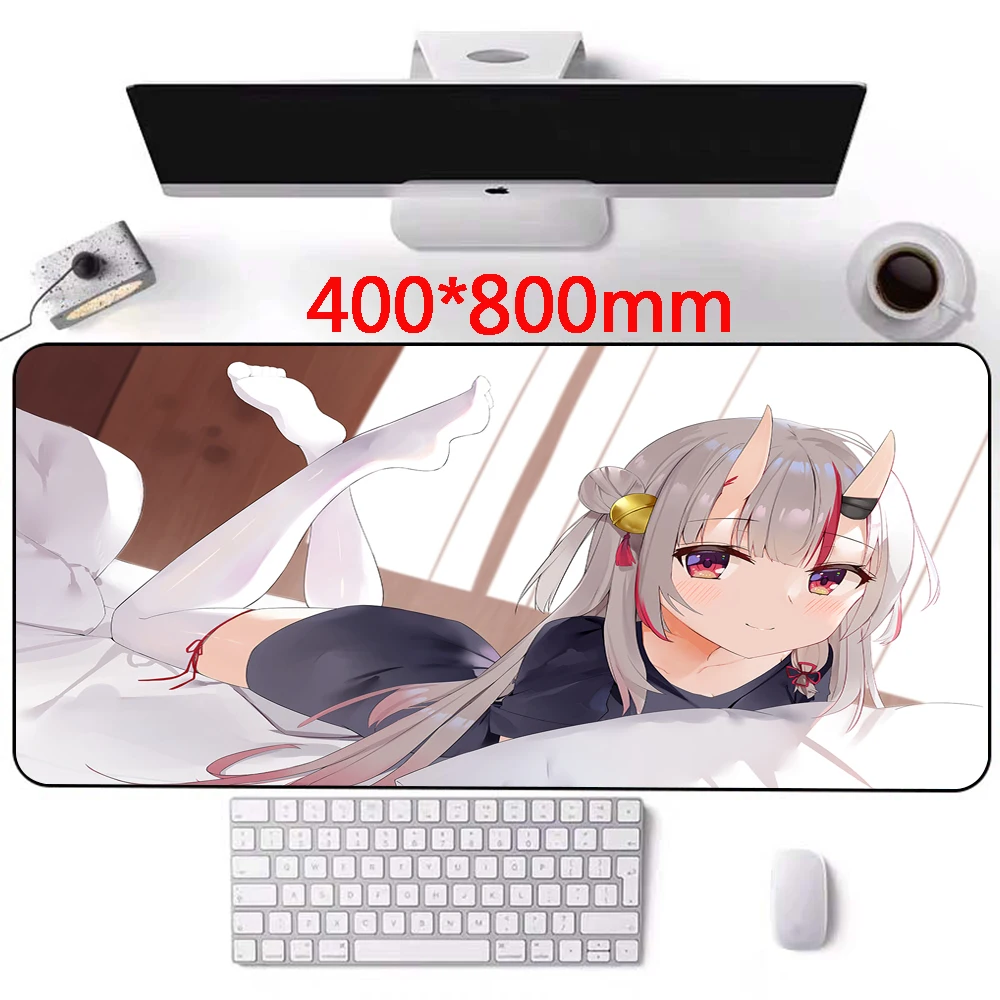 

Large Mouse Pad Hololive Girls Sexy Cute Anime Desk Mat Kawaii Office Accessories Xxl 800 400Mm Carpet Gamer Keyboard Mouse Mat