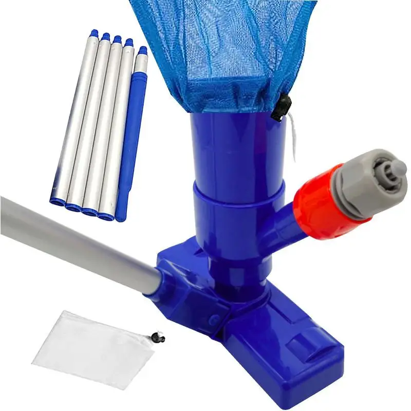 

Portable Vacuum Pool Cleaner Portable PP Material Vacuum Pool Cleaning Tool For Inflatable Pools Spas And Above Ground Pools