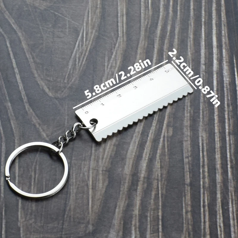 1pc Retro Metal Ruler Painting Drawing Tool Straightedge School Stationery Measuring Supplies stainless steel ruler triangle ruler ruler set drawing ruler straight ruler folding ruler metal ruler plastic ruler quilting ruler rotatable ruler