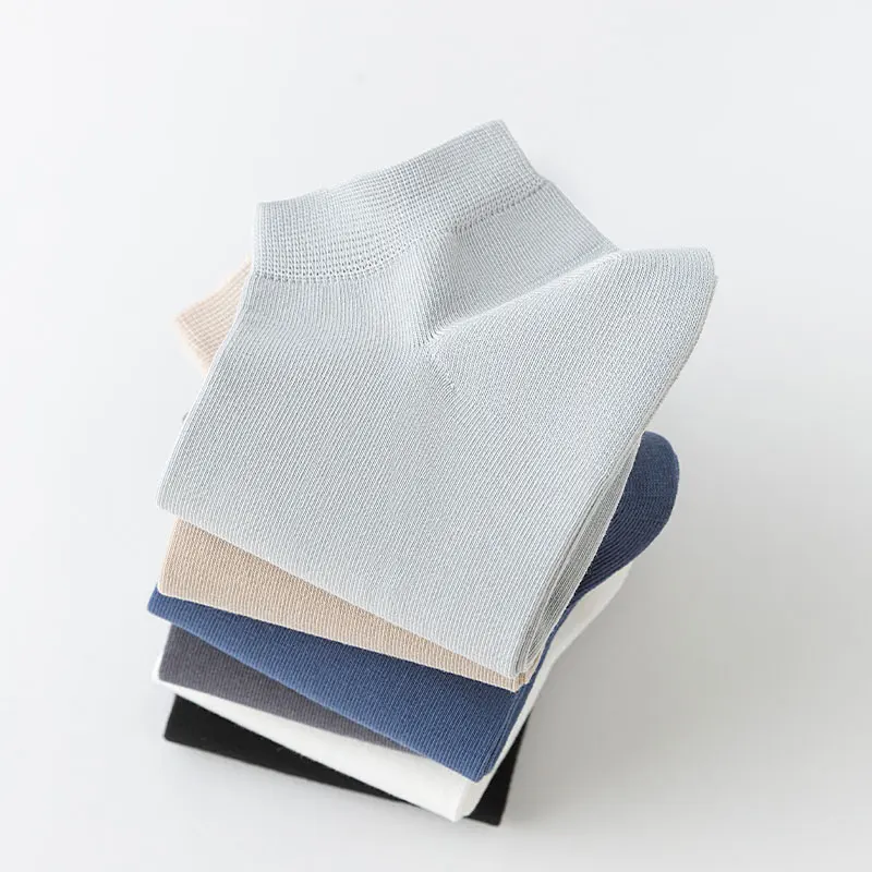 Men's Cotton Blend Ankle Socks (6 Pairs), Comfortable Everyday Casual Socks Scdb1b626f96344bc9eae44609798cb8a8