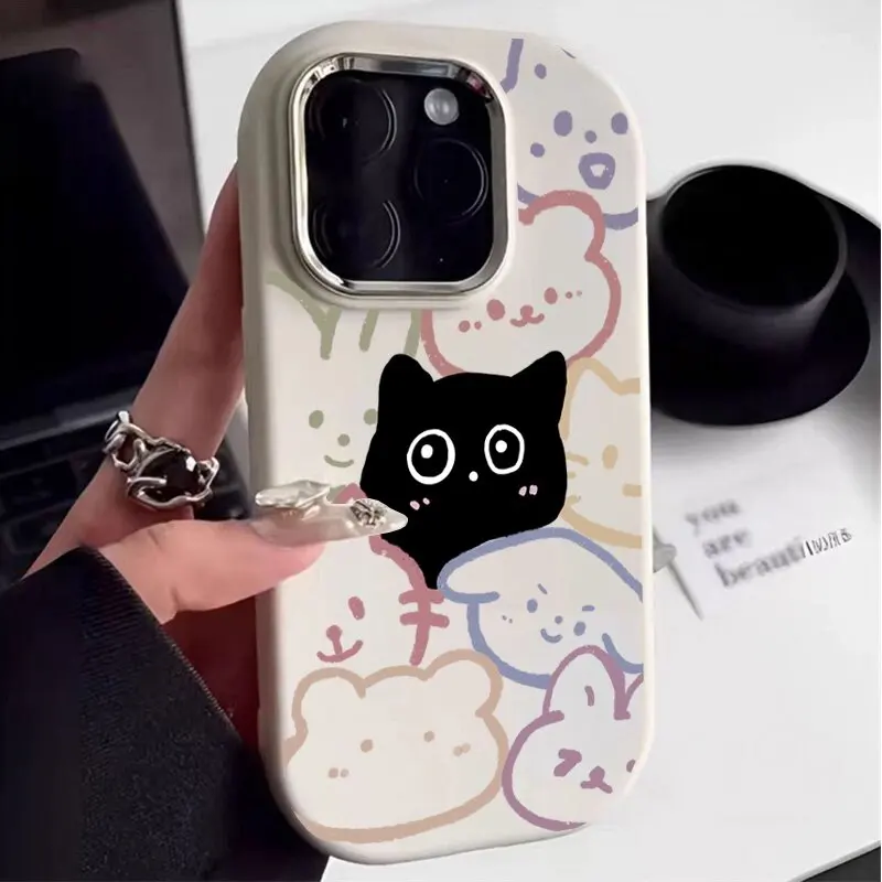 Adorable Animal Cat Design Phone Case