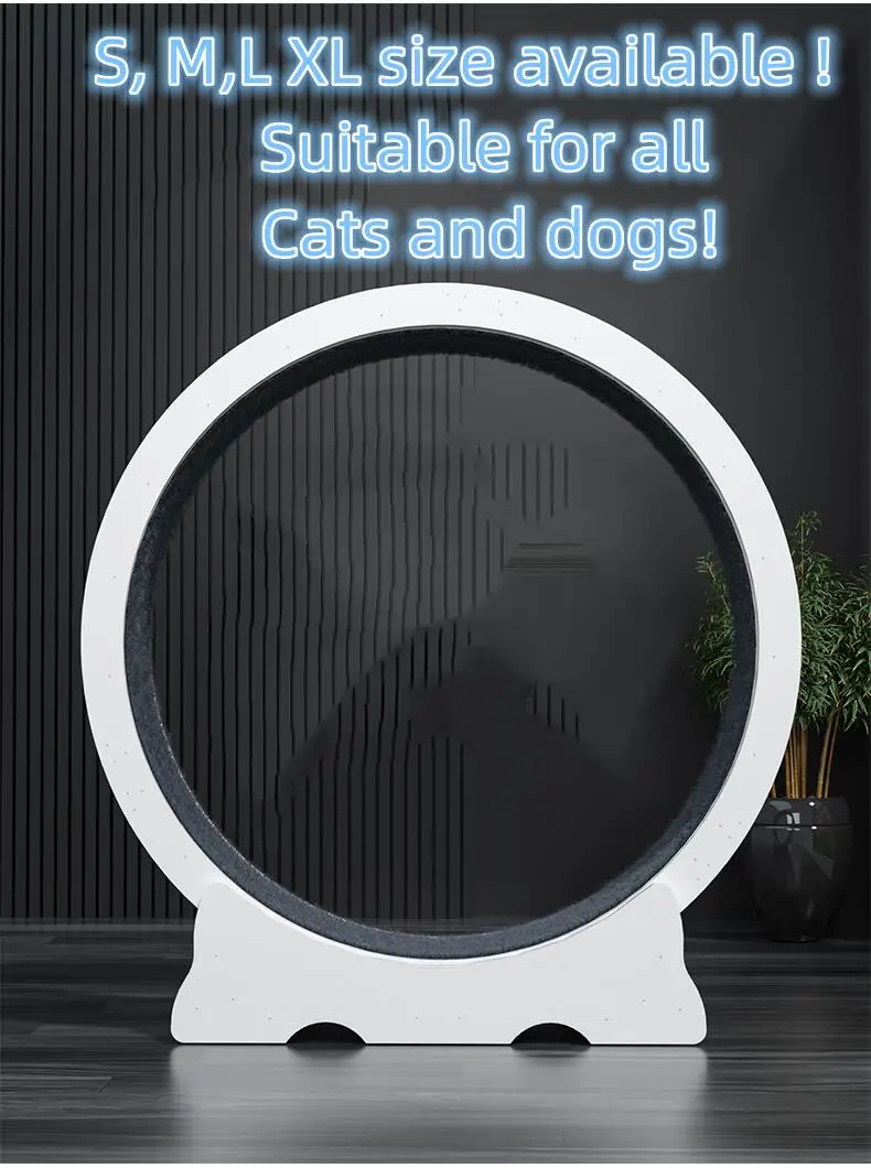 On Sale Sustainable Pet Cat Dog Treadmill Toy Fun PVC Material Small Animals Cat Treadmill