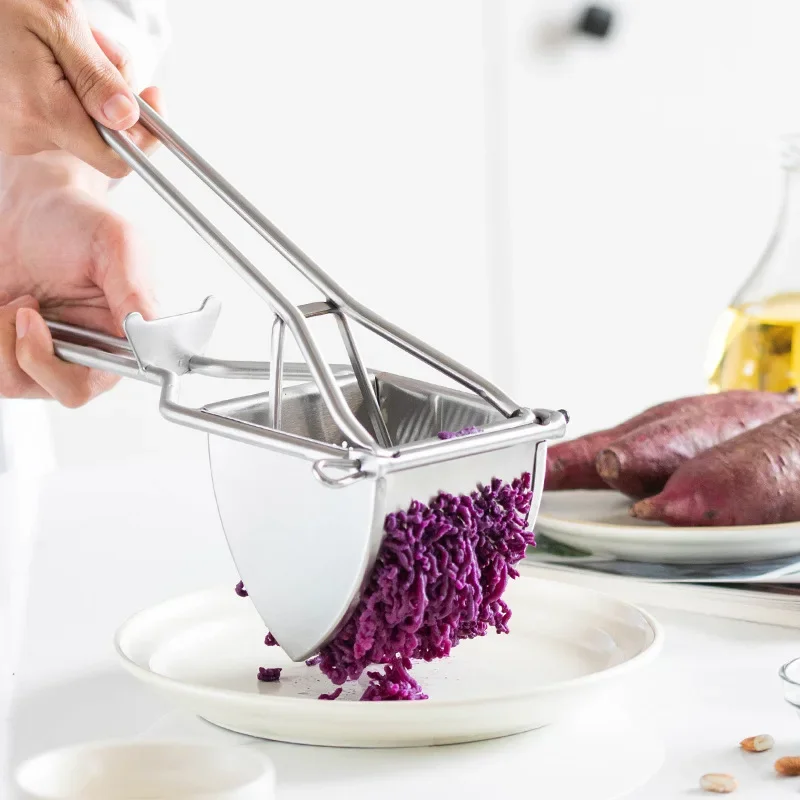 Stainless Steel Potato Ricer Masher for Kitchen Baby Food