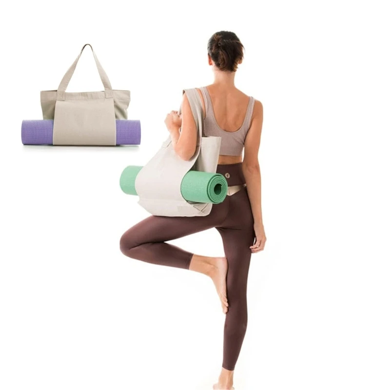 

Portable Yoga Mat Bag Large Sport Gym Tote Bag Carryall Shoulder Bag