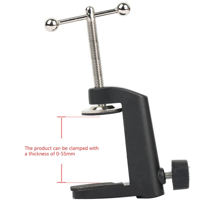 Heavy-Duty Metal Table Mounting Clamp for Microphone Suspension Boom Scissor Arm Stand Holder microphone stand microphone mount clamp